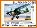 Mirage Hobby 48108 - PZL P.24G \'Kampania w Grecji 1940/1941\' Re-edycja z częściami z Białego Metalu
